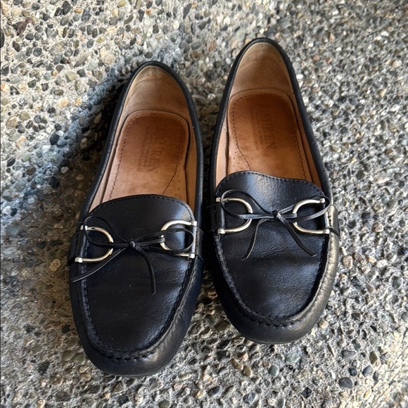 Lauren Ralph Lauren Briley leather moccasins size 6.5B - Picture 1 of 7